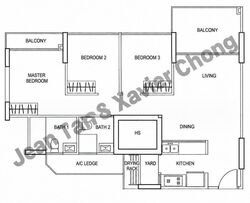 Blk 519B Centrale 8 At Tampines (Tampines), HDB 4 Rooms #638292531